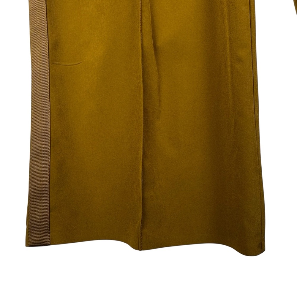 Athleta Nolita Wide Legs Pants Size 4 Brass Yellow Pull On Elastic Waistband - Picture 3 of 7